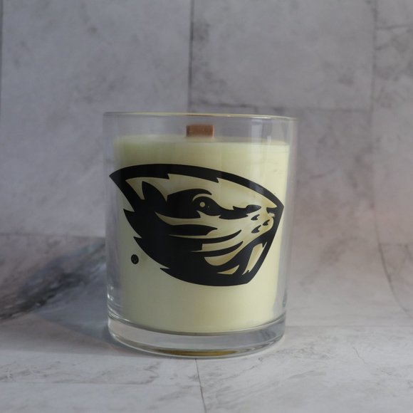 Color Changing! Oregon State Beavers NCAA ThermoH Logo Candle Sunkiss Unlimited - Picture 3 of 8